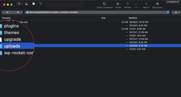 uploads-folder-on-sftp